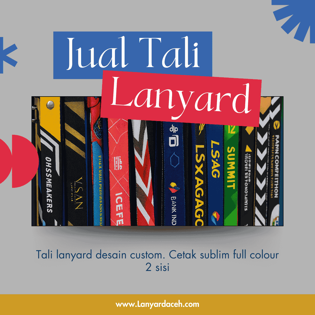Jual Tali Lanyard Murah Berkualitas di Aceh